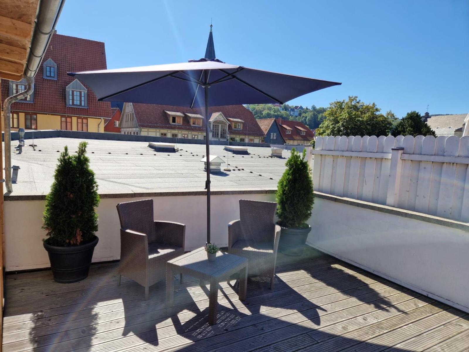 Ferienwohnung Zum Marktplatz Wernigerode Extérieur photo